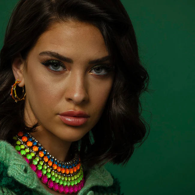 CHIARA NECKLACE IN ELECTRICS