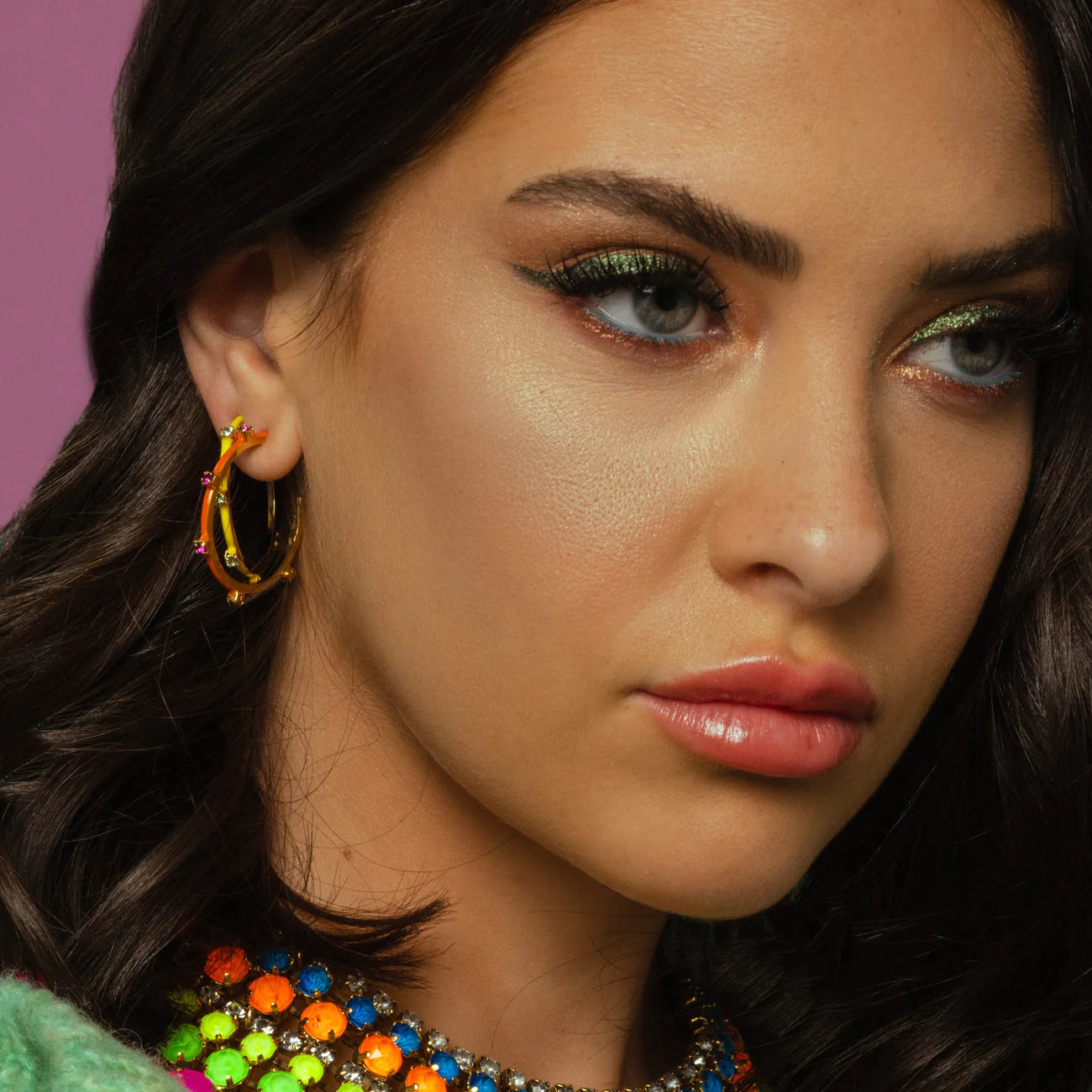 CHIARA NECKLACE IN ELECTRICS