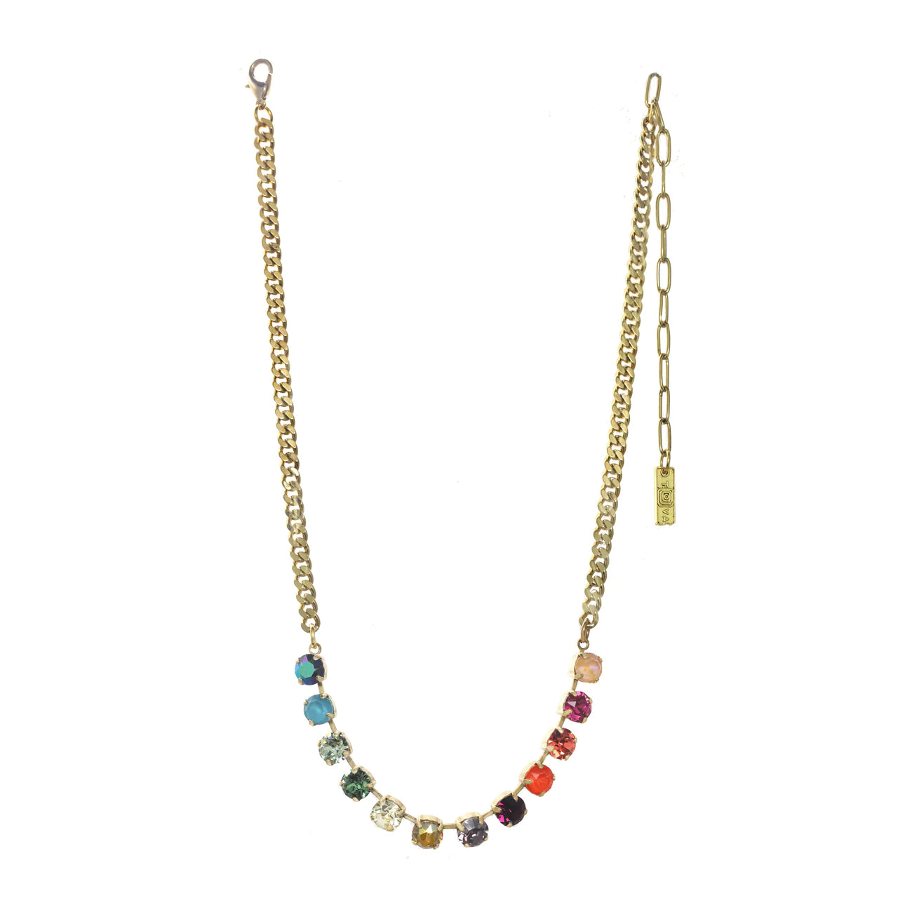 TOVA MINI OAKLAND IN ANTIQUE GOLD RAINBOW