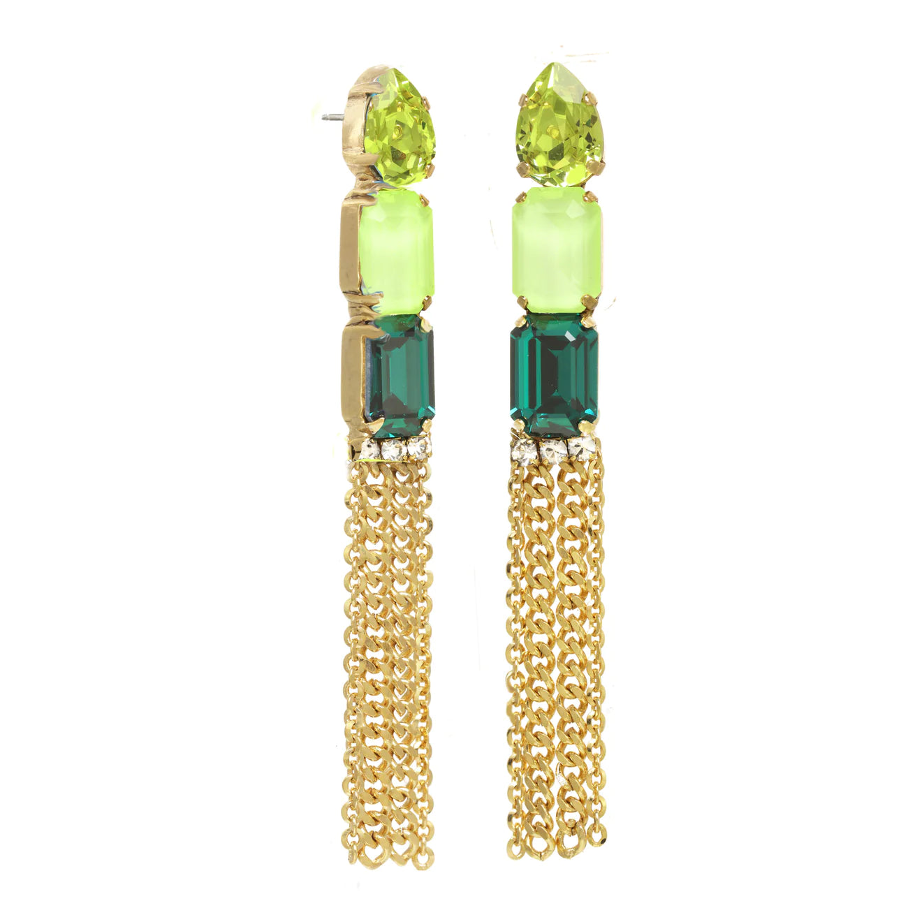 RENZO EARRINGS IN ANTIQUE GOLD