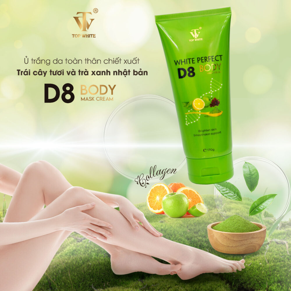 Top White D8 Body Mask Cream