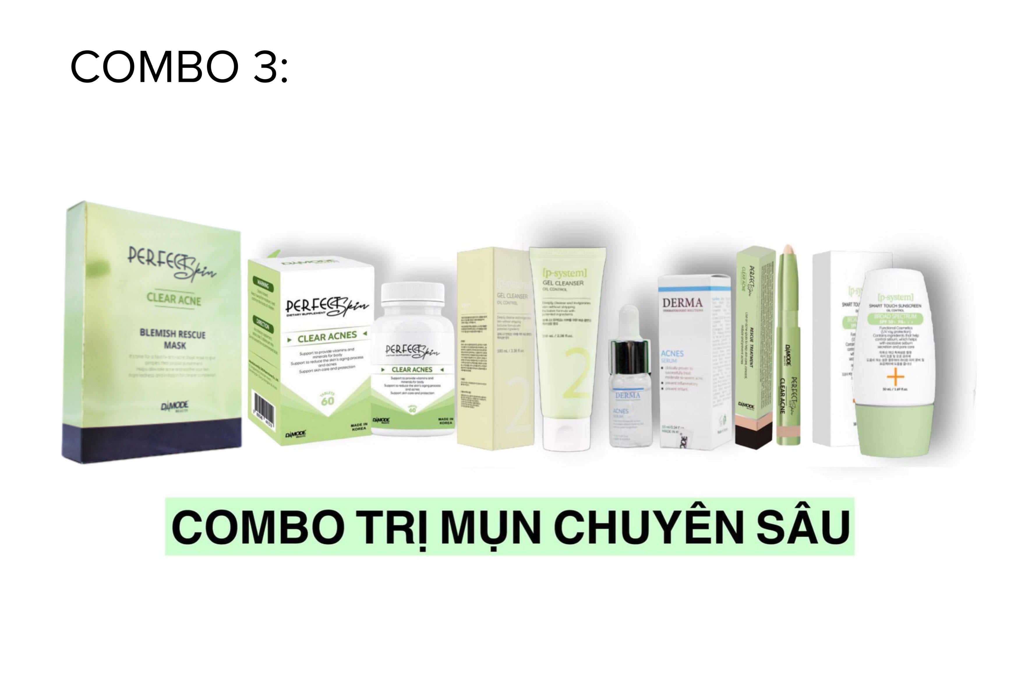 DAMODE COMBO 3 Tri Mun Chuyen Saus