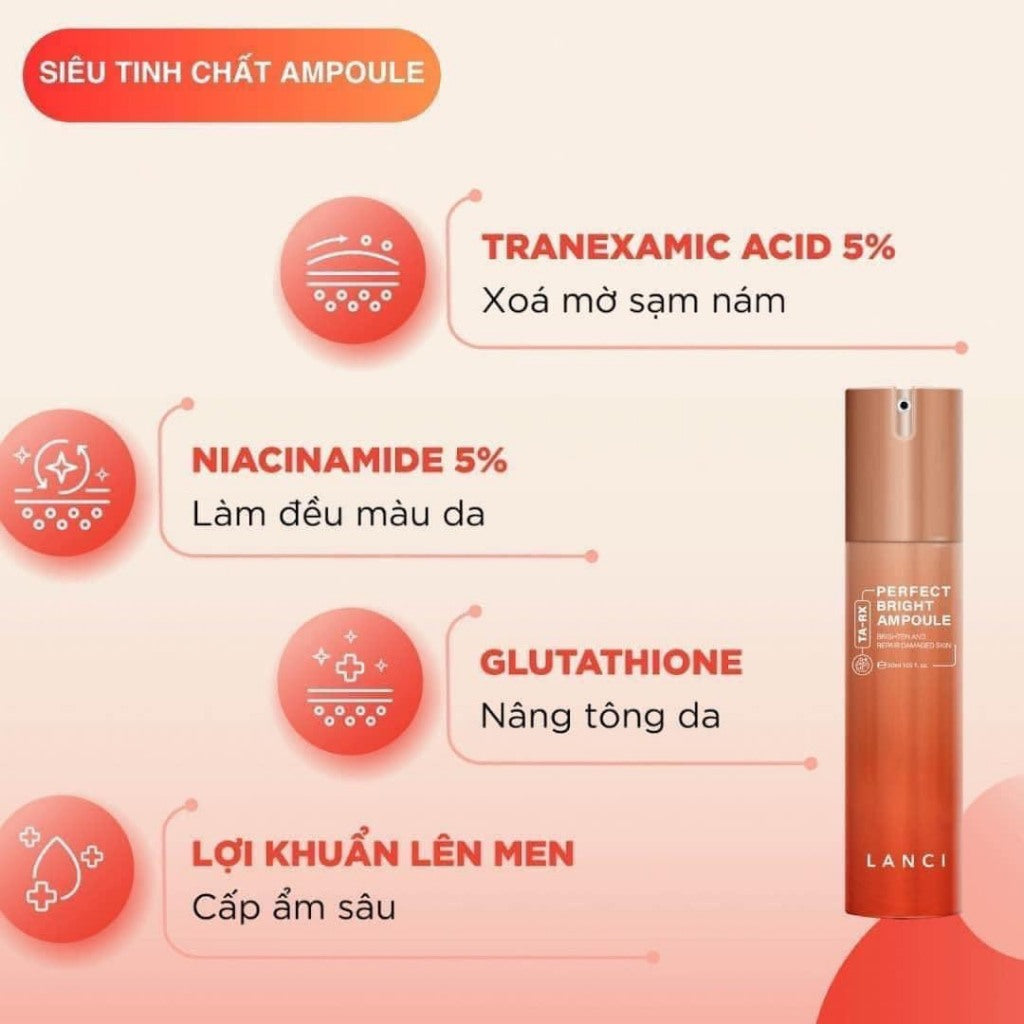 Lanci Perfect Bright Ampoule - 50ml