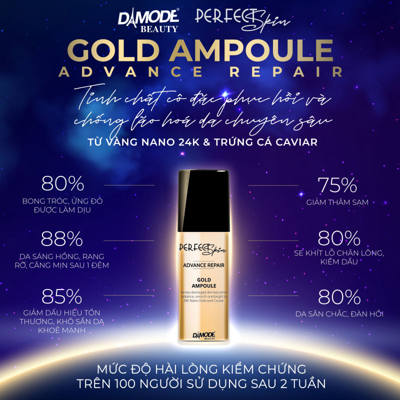 DAMODE Advance Repair Gold Ampoule - 15ml