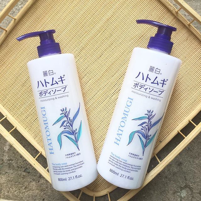 Hatomugi Washing Body Soap 800 ml