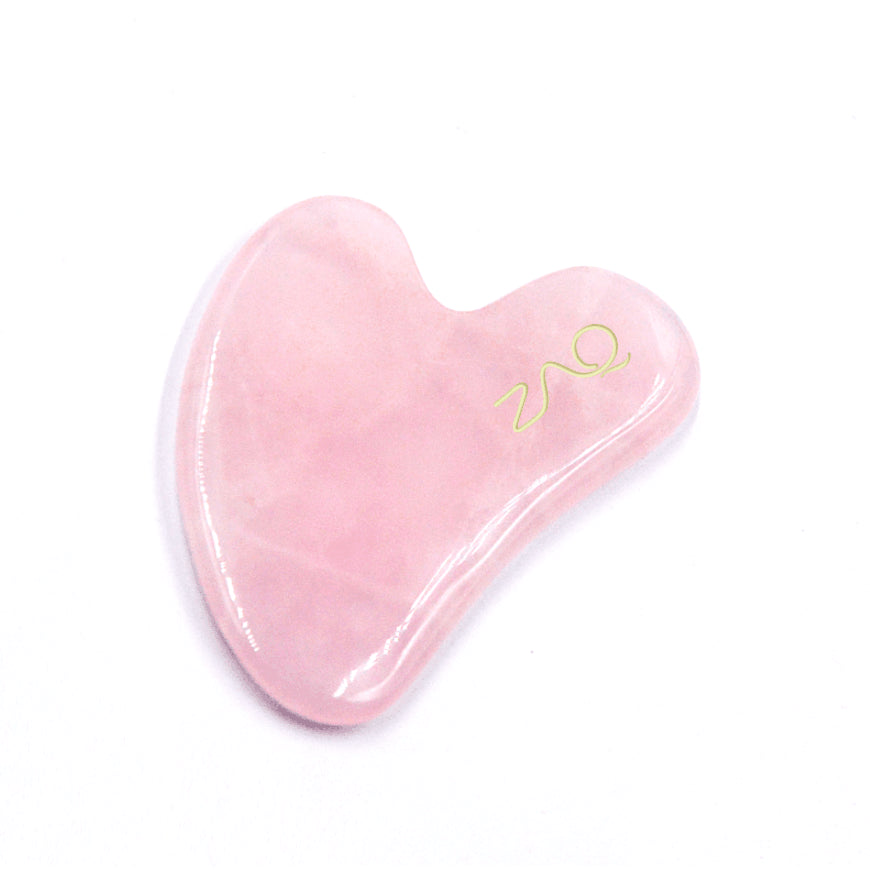 ZAQ Skin + Body Care ZAQ Rose Quartz Gua Sha Board