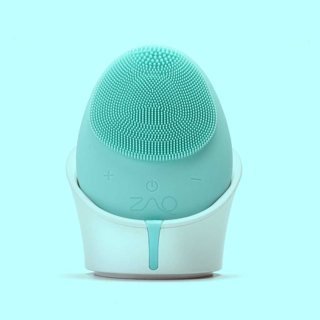 ZAQ Skin + Body Care Mellow Silicone Facial Cleansing Brush