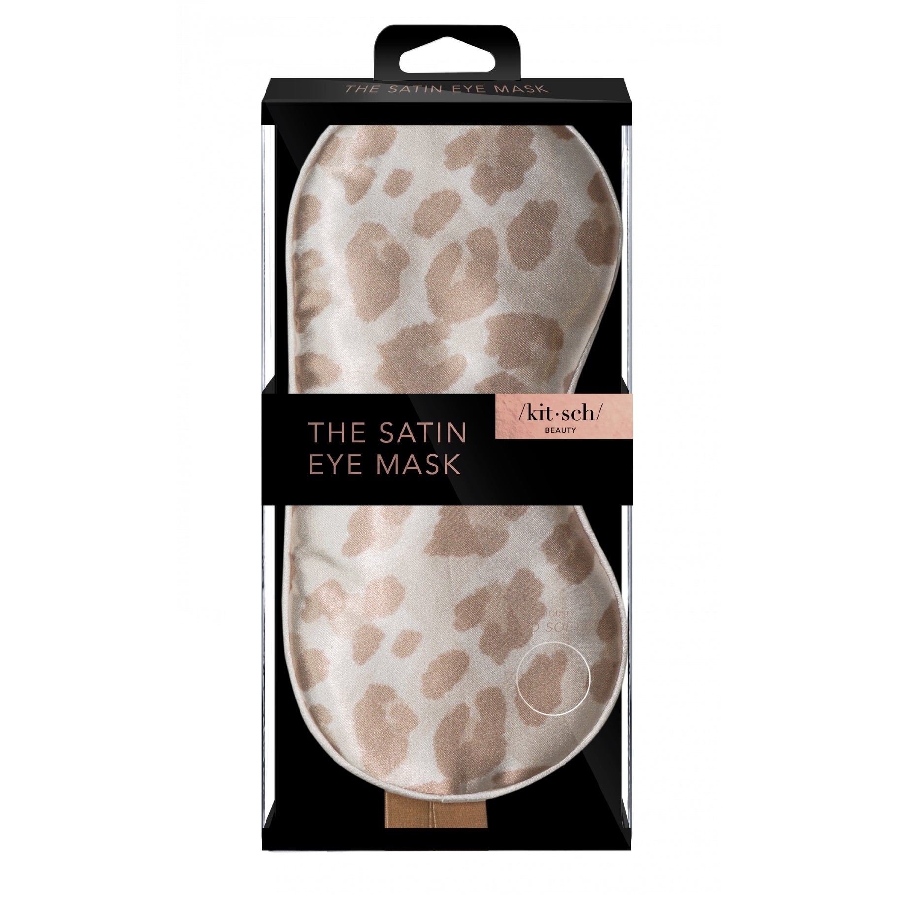 KITSCH Satin Eye Mask - Leopard