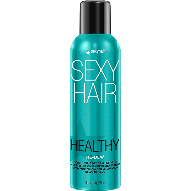 SexyHair Healthy Re-Dew Conditioning Dry Oil & Restyler - 5.1 oz (Buy 3 Get 1 Free Mix & Match)