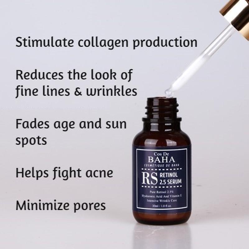 Cos De Baha Retinol 2.5% Facial Serum 30 ml