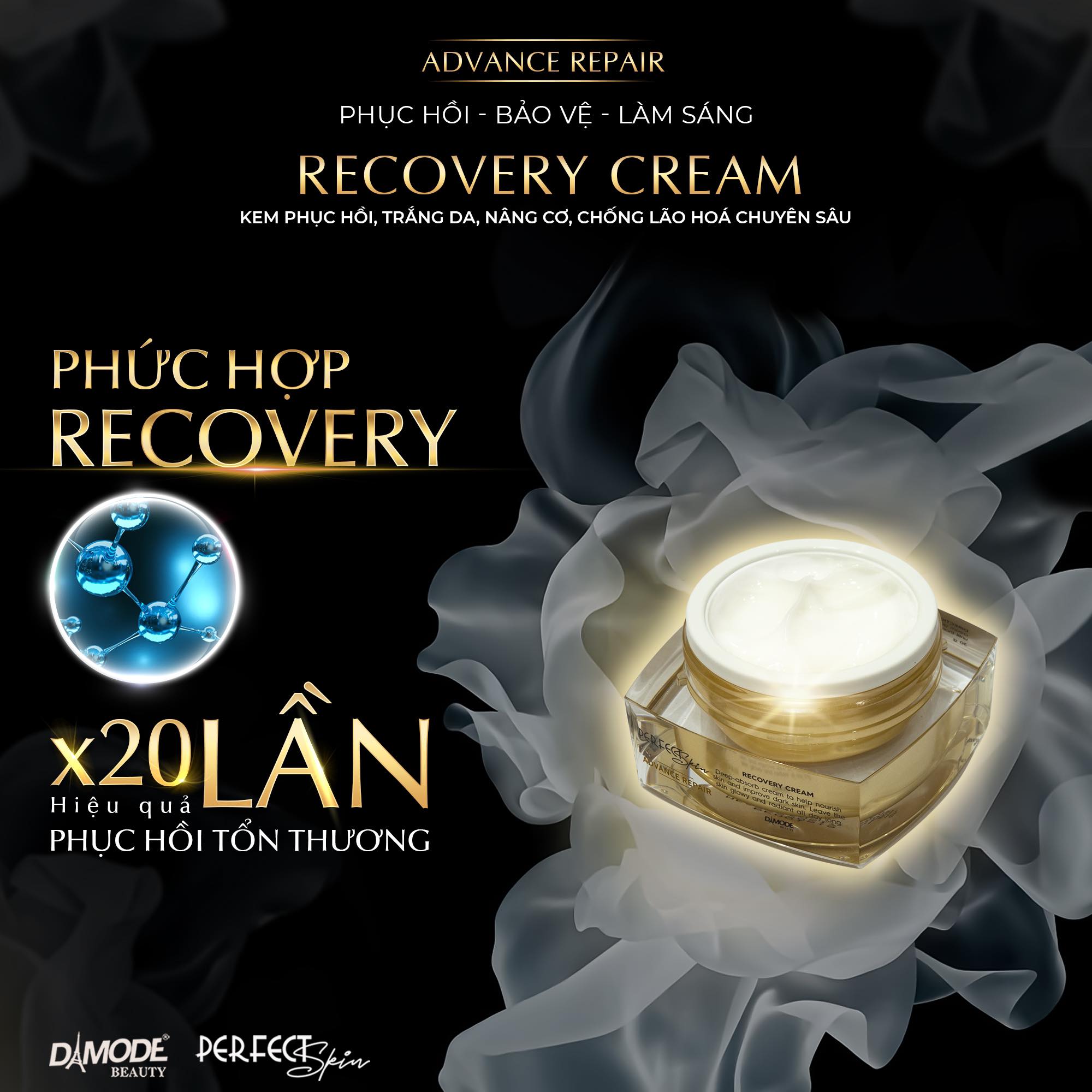 DAMODE Perfect Skin Advance Repair Recovery Cream - 30g