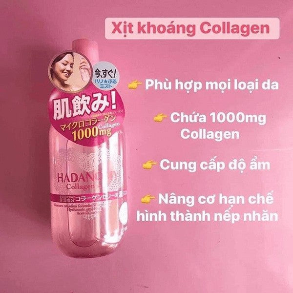 Sana Hadanomy Hydrating Collagen Mist 250ml Japan