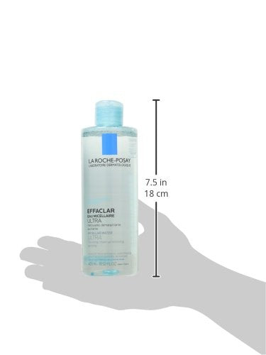 La Roche-Posay Effaclar Micellar Cleansing Water & Makeup Remover for Oily Skin 400 ml