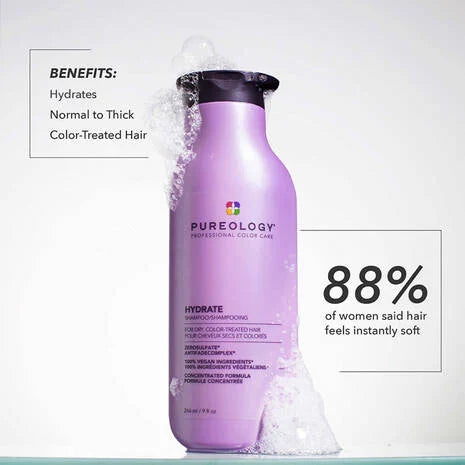 Pureology Hydrate Shampoo (Buy 3 Get 1 Free Mix & Match)