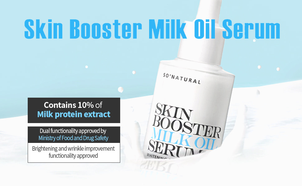 SO NATURAL SKIN BOOSTER MILK OIL SERUM 30 ml