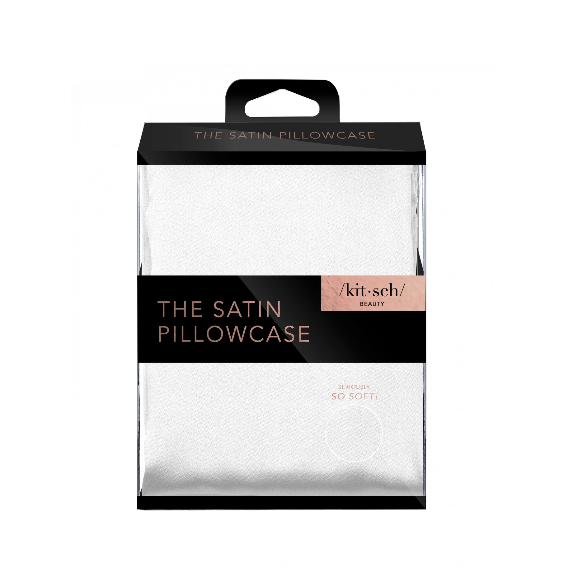 KITSCH Satin Pillowcase - Ivory