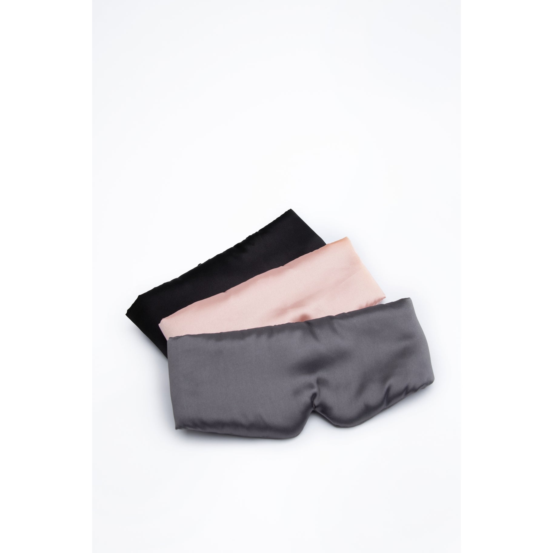 KITSCH Satin Pillow Eye Mask - Charcoal