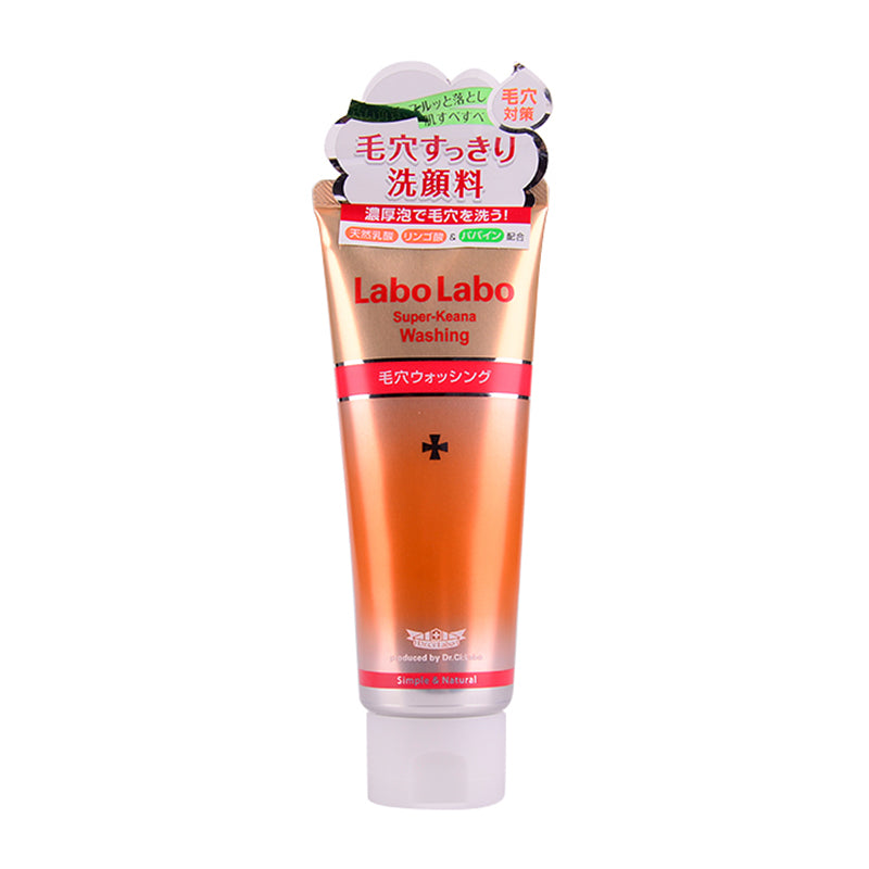 Dr.Ci: Labo Labo Super Keana Washing Pore Care Face Wash Foam 120g Japan