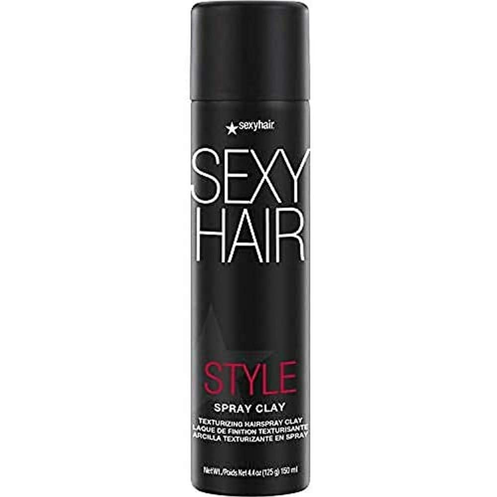 SexyHair Style Spray Clay Texturizing Hairspray Clay - 4.4 oz (Buy 3 Get 1 Free Mix & Match)