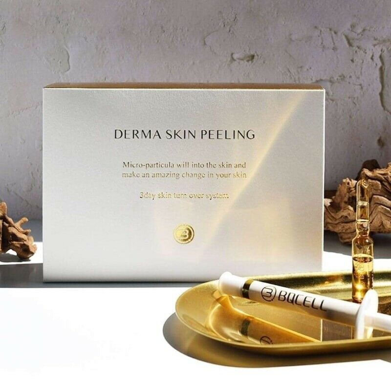 BQCELL Derma Skin Peeling K-Beauty (Derma Skin Peeling 2g + Recell Cure Ampoule 2ml