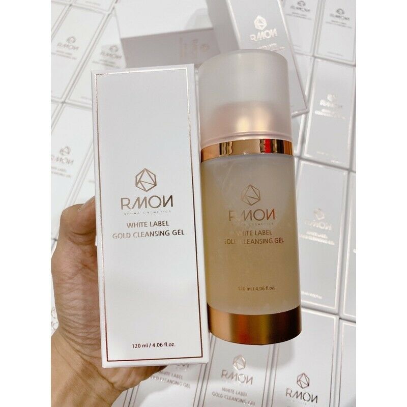 RMON White Label 24K Gold Facial Cleansing Gel - 120 ml