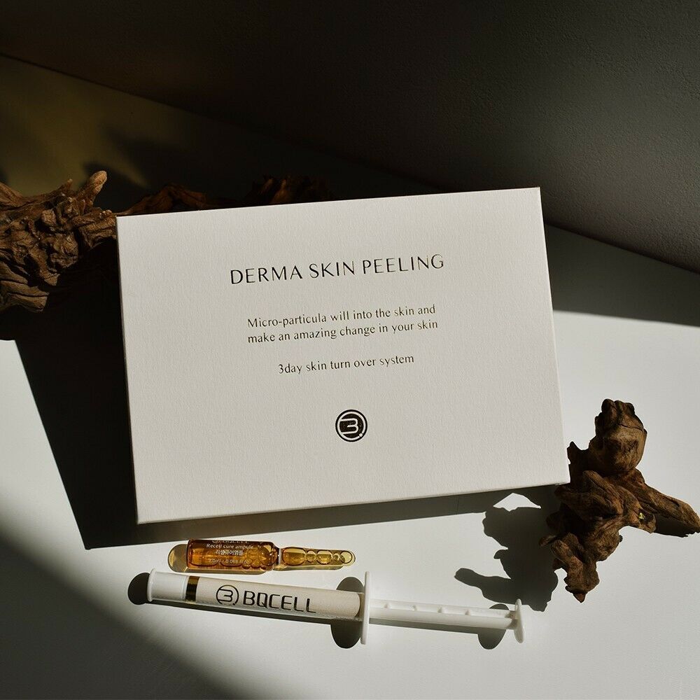 BQCELL Derma Skin Peeling K-Beauty (Derma Skin Peeling 2g + Recell Cure Ampoule 2ml