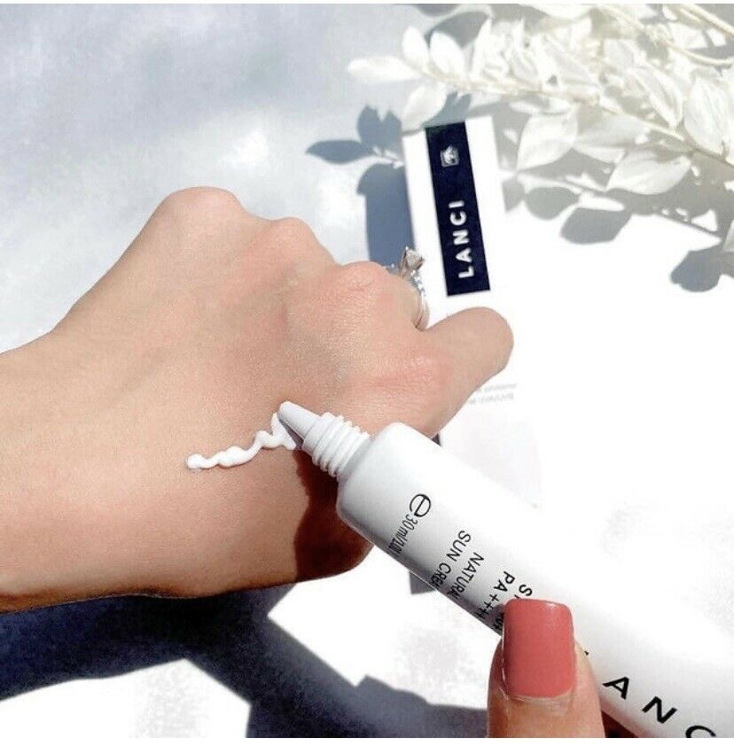 Lanci Natural Sun Cream SPF 50+ PA++++ Waterproof 50ml Made in Korea