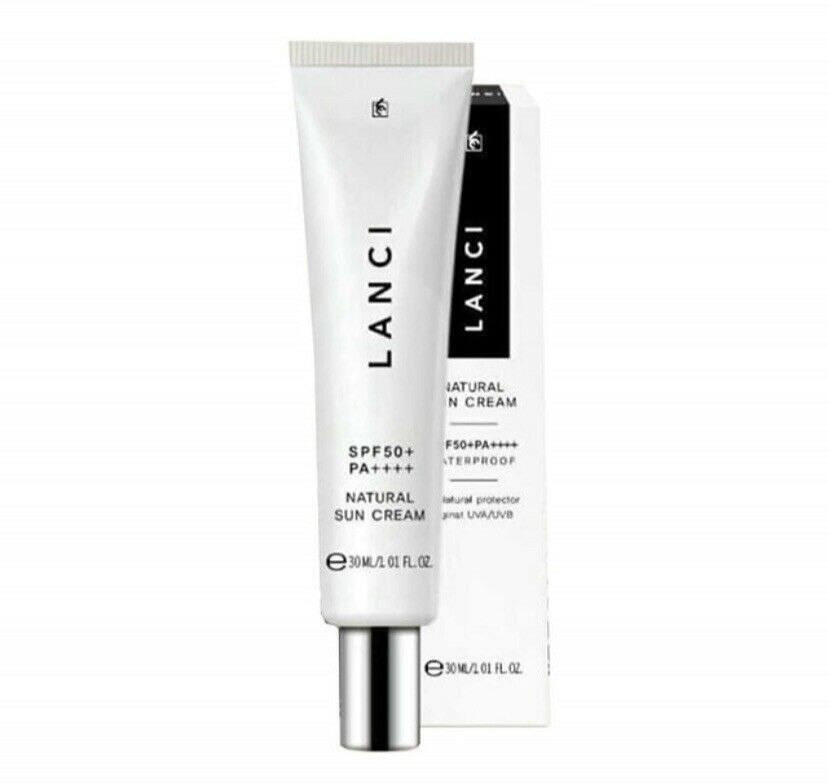 Lanci Natural Sun Cream SPF 50+ PA++++ Waterproof 50ml Made in Korea