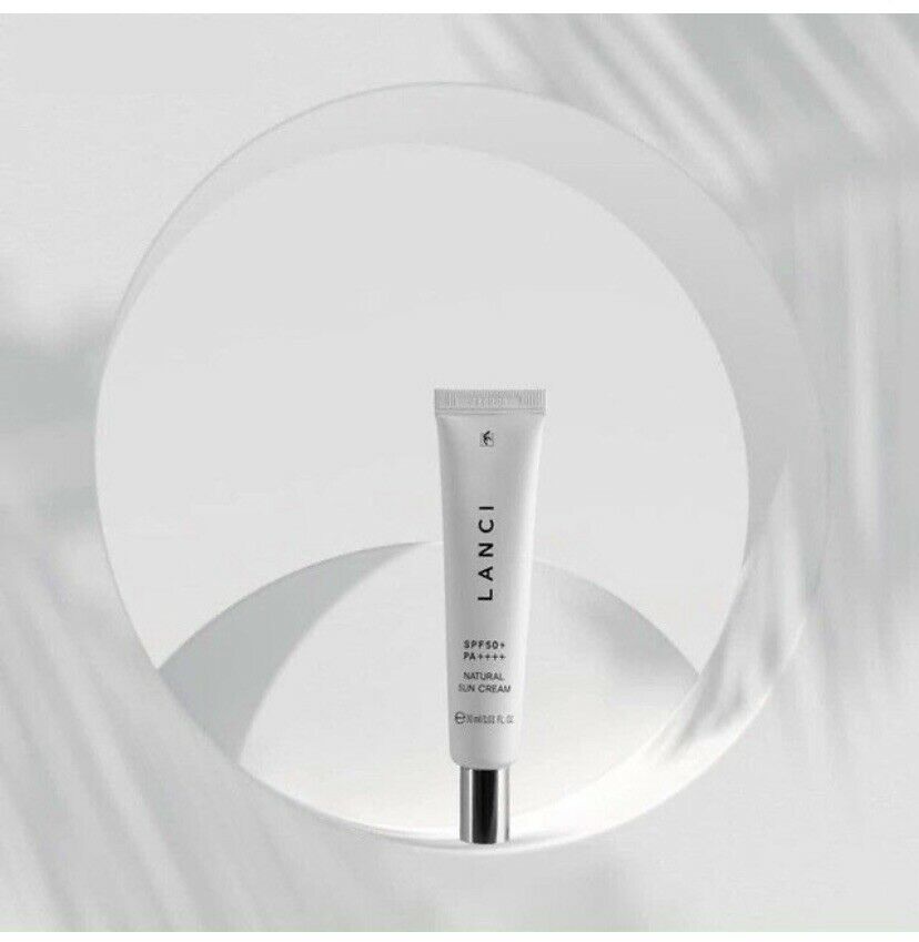 Lanci Natural Sun Cream SPF 50+ PA++++ Waterproof 50ml Made in Korea