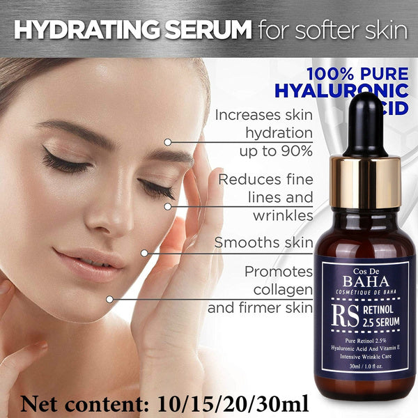 Cos De Baha Retinol 2.5% Facial Serum 30 ml