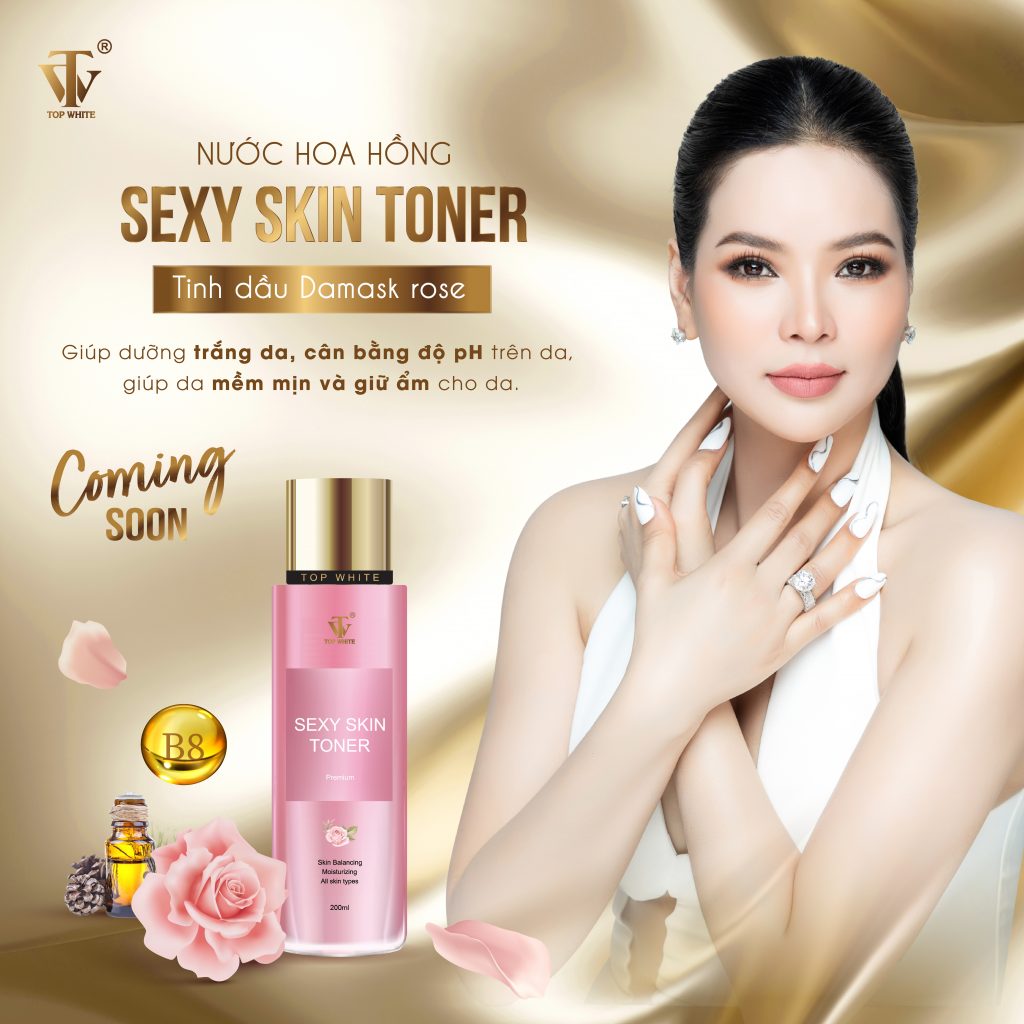 Top White Sexy Skin Toner - 200ml
