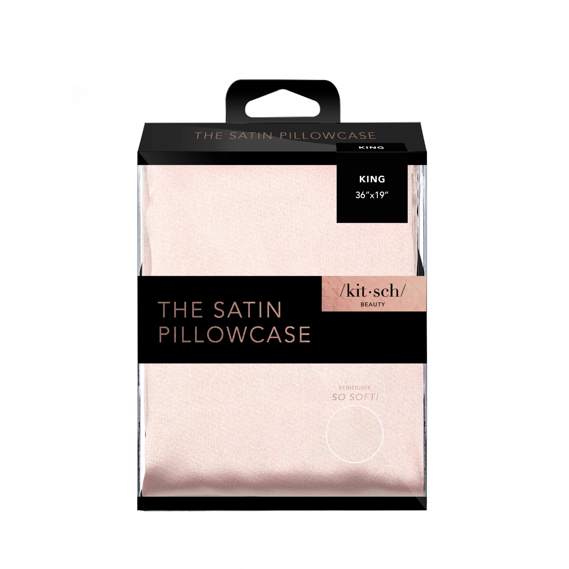 KITSCH Satin Pillowcase - Blush