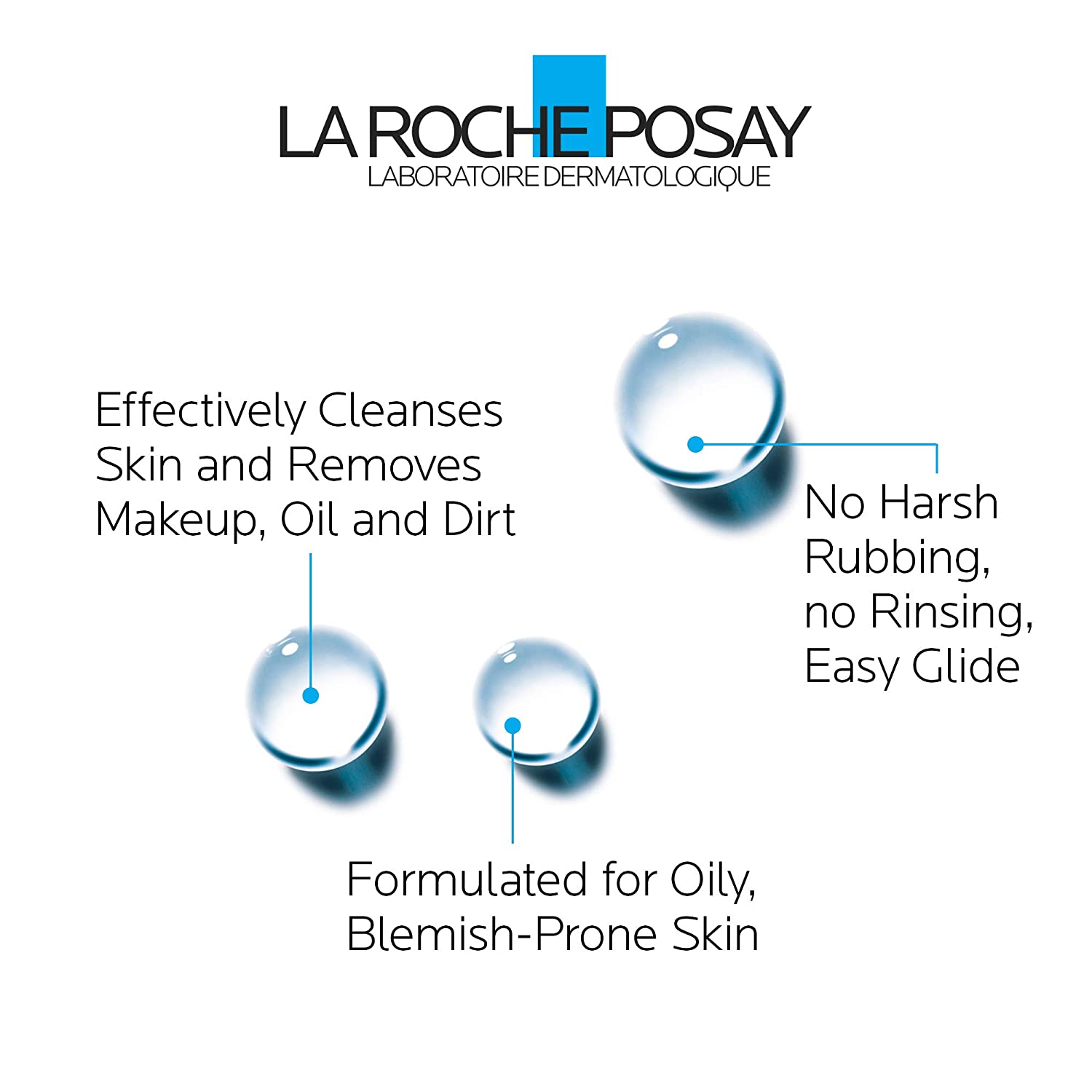 La Roche-Posay Effaclar Micellar Cleansing Water & Makeup Remover for Oily Skin 400 ml
