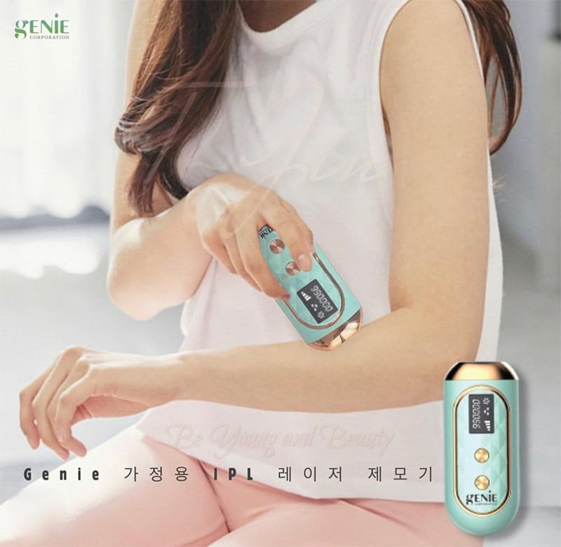 GENIE Advanced Hair Removal Device at Home-IPL (Intense Pulsed Light) Technology