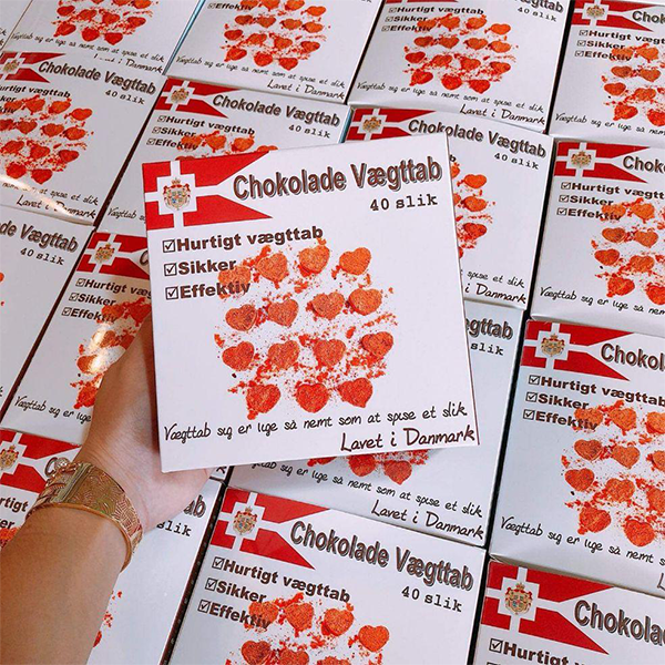 Chokolade Vaegttab White Chocolate 40 Slik