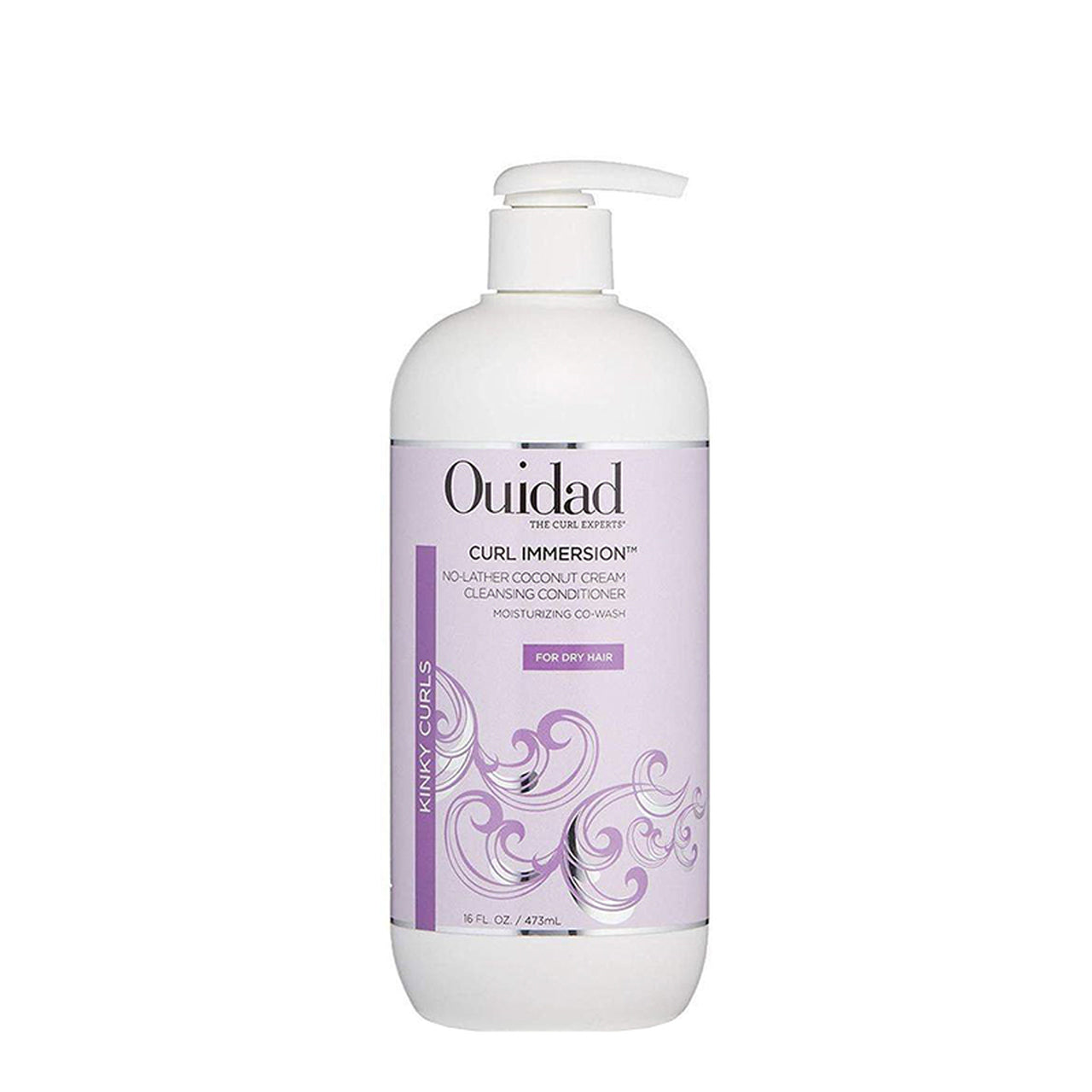 Ouidad Curl Immersion No-Lather Coconut Cream Cleansing Conditioner - 16 oz (Buy 3 Get 1 Free Mix & Match)