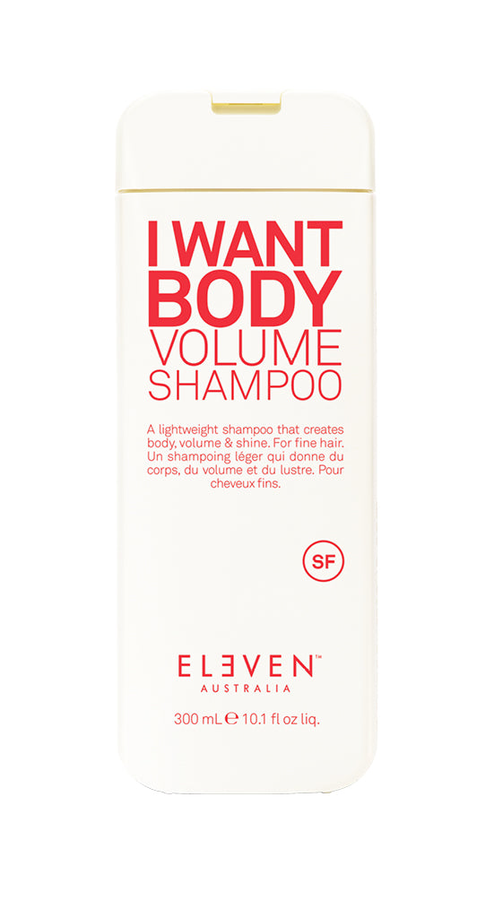 Eleven Australia I WANT BODY VOLUME SHAMPOO - 10.1 OZ (Buy 3 Get 1 Free Mix & Match)