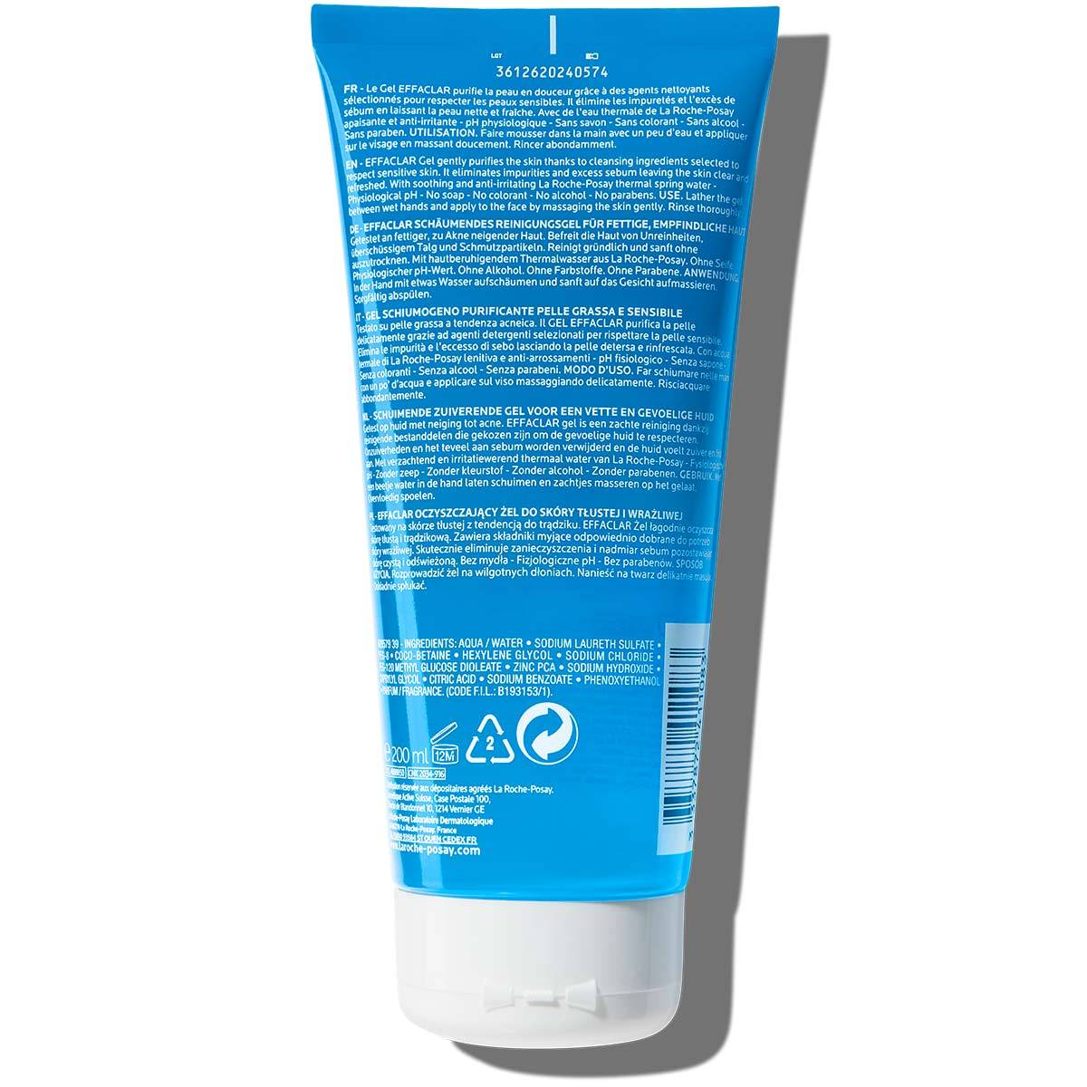 LAROCHE POSAY EFFACLAR PURIFYING FOAMING GEL CLEANSER 300 ML