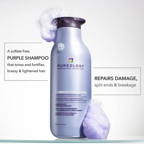 Pureology Strength Cure Blonde Shampoo (Buy 3 Get 1 Free Mix & Match)
