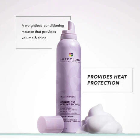 Pureology Style + Protect Weightless Volume Mousse 8.1 oz (Buy 3 Get 1 Free Mix & Match)