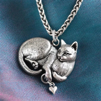 Sweet Romance Cheshire Cat Sculpture Pedant Necklace N1439 (Buy 2 Get 1 Free Mix & Match)