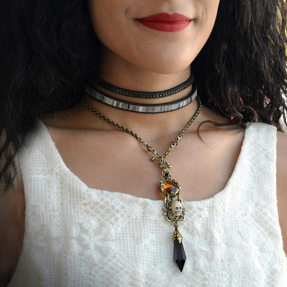 Sweet Romance Memento Mori Necklace N1444 (Buy 2 Get 1 Free Mix & Match)