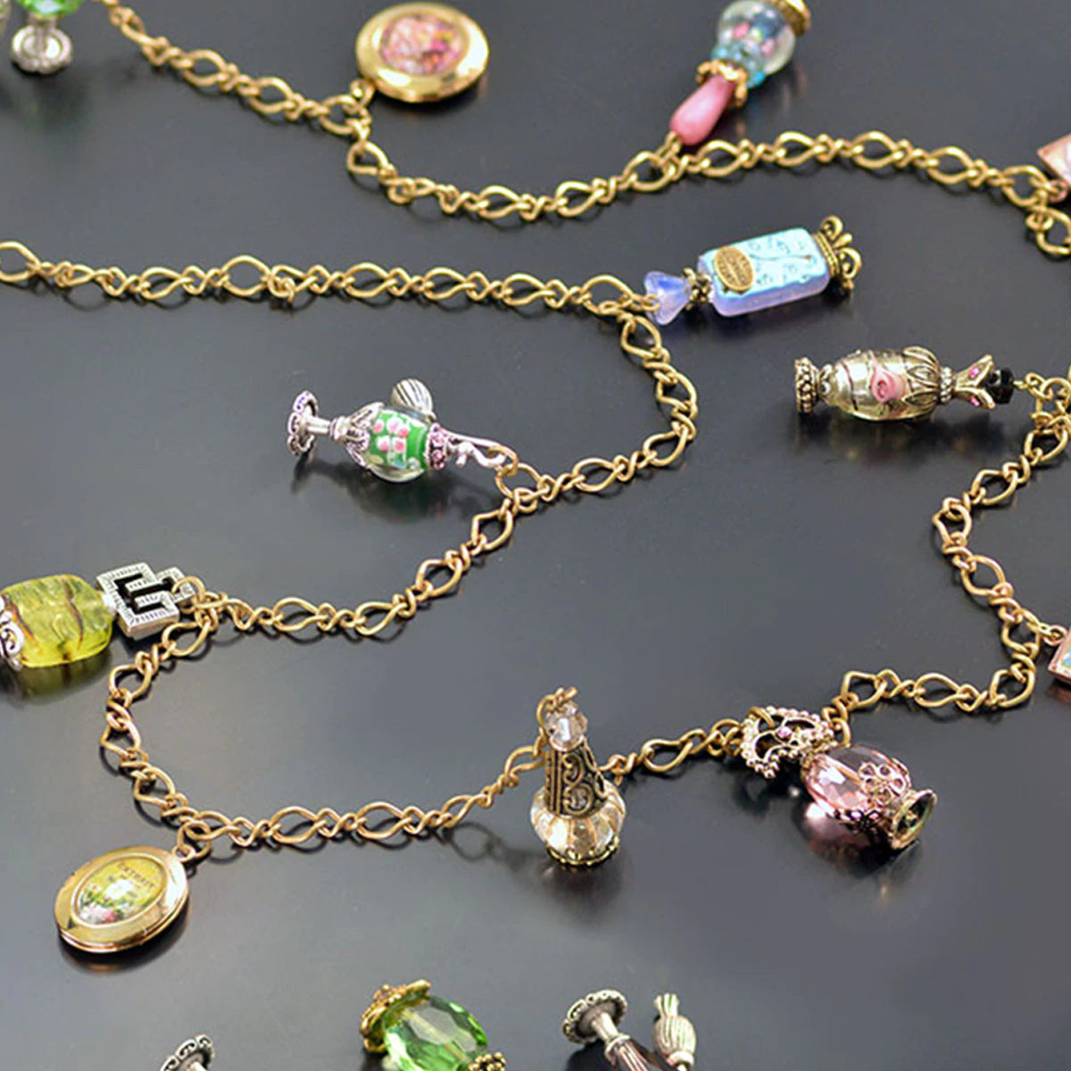 Sweet Romance Perfume Charm Necklace N691 (Buy 2 Get 1 Free Mix & Match)