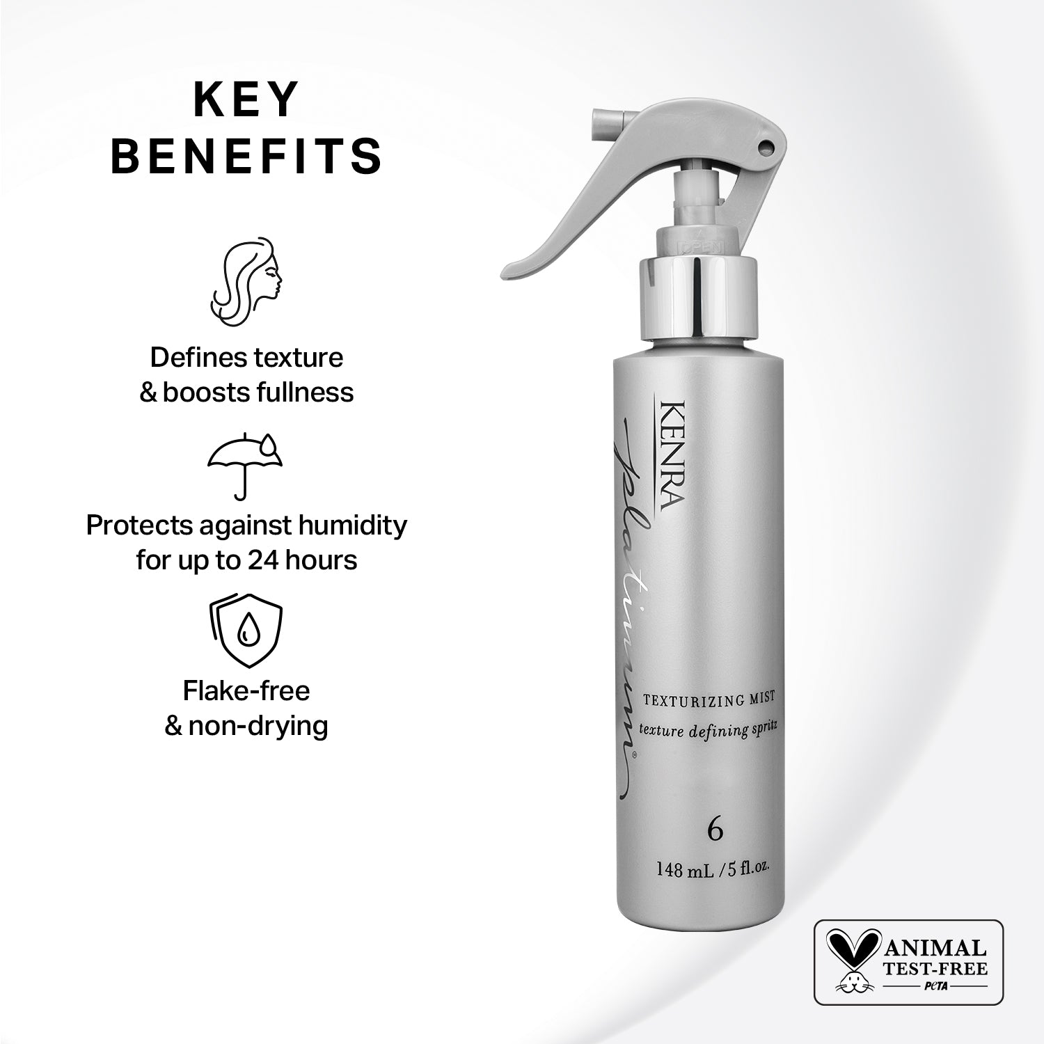 KENRA PLATINUM TEXTURIZING MIST 6 - 5 OZ (Buy 3 Get 1 Free Mix & Match)