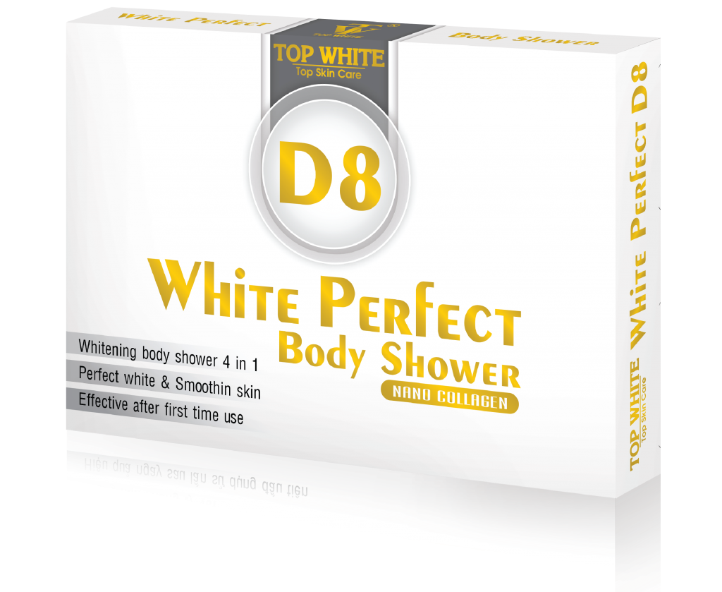 TOP WHITE WHITE PERFECT BODY SHOWER D8