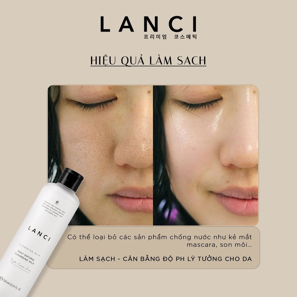 Lanci Daily Natural Cleansing Milk 300 ml