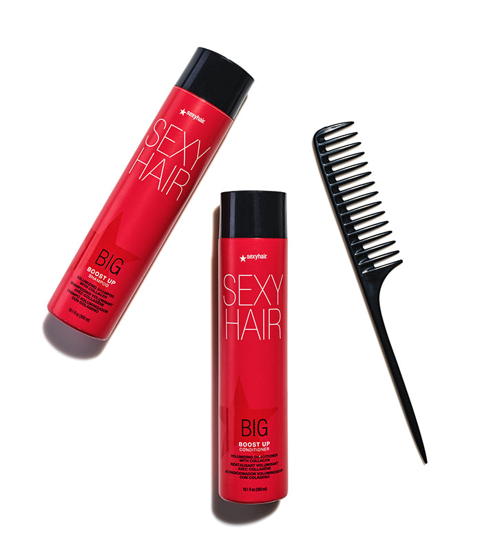 SexyHair Big Boost Up Volumizing Shampoo with Collagen (Buy 3 Get 1 Free Mix & Match)
