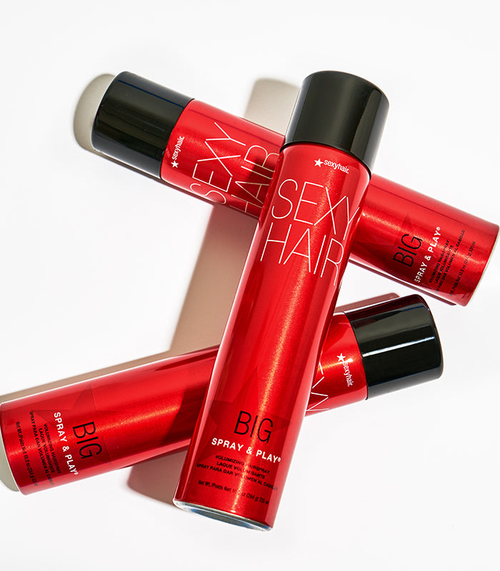 SexyHair Big Spray & Play Volumizing Hairspray - 10 oz (Buy 3 Get 1 Free Mix & Match)