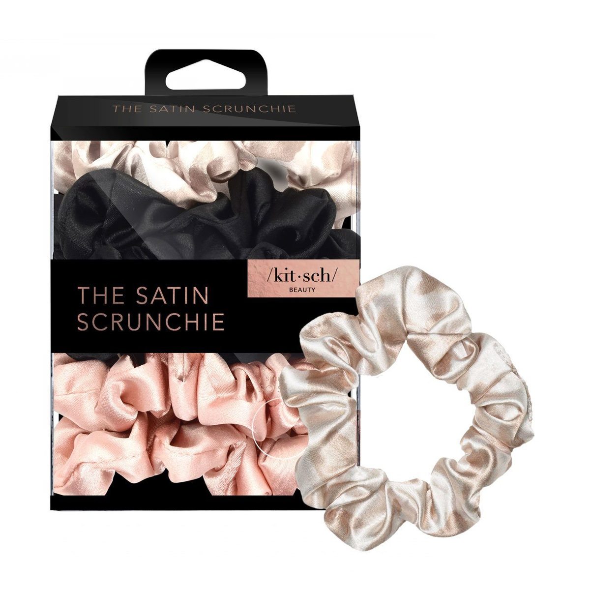 KITSCH Satin Sleep Scrunchies - Assorted