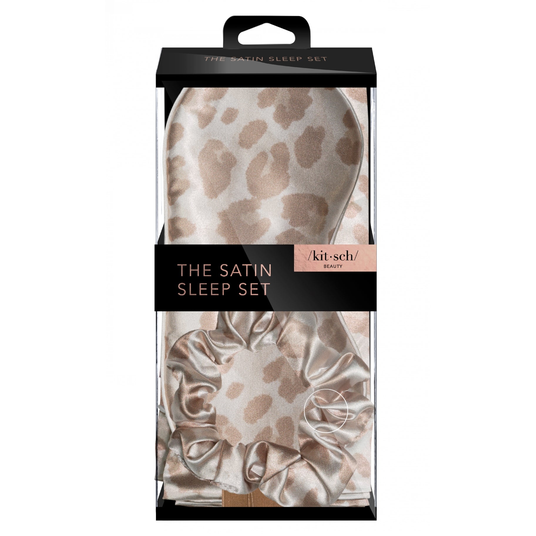 KITSCH Satin Sleep Set - Leopard